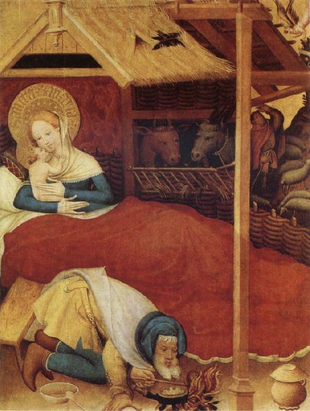 Konrad of Soest The Nativity oil painting image